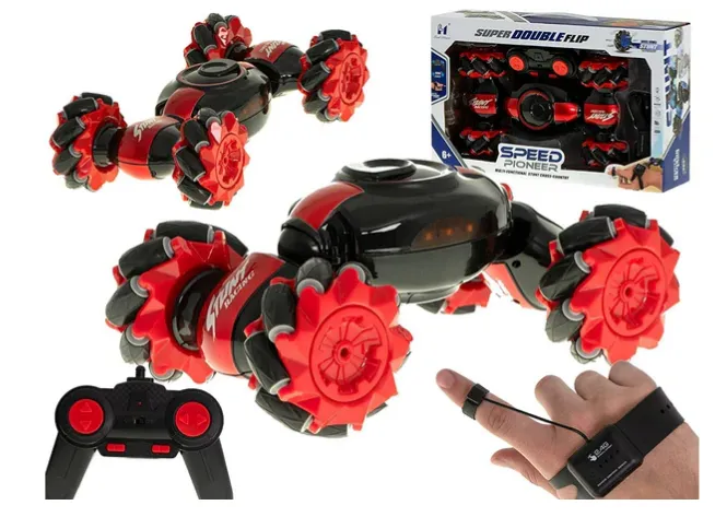 2 in 1 Speed Pioneer Hand Sensor Remote Control Stunt Car