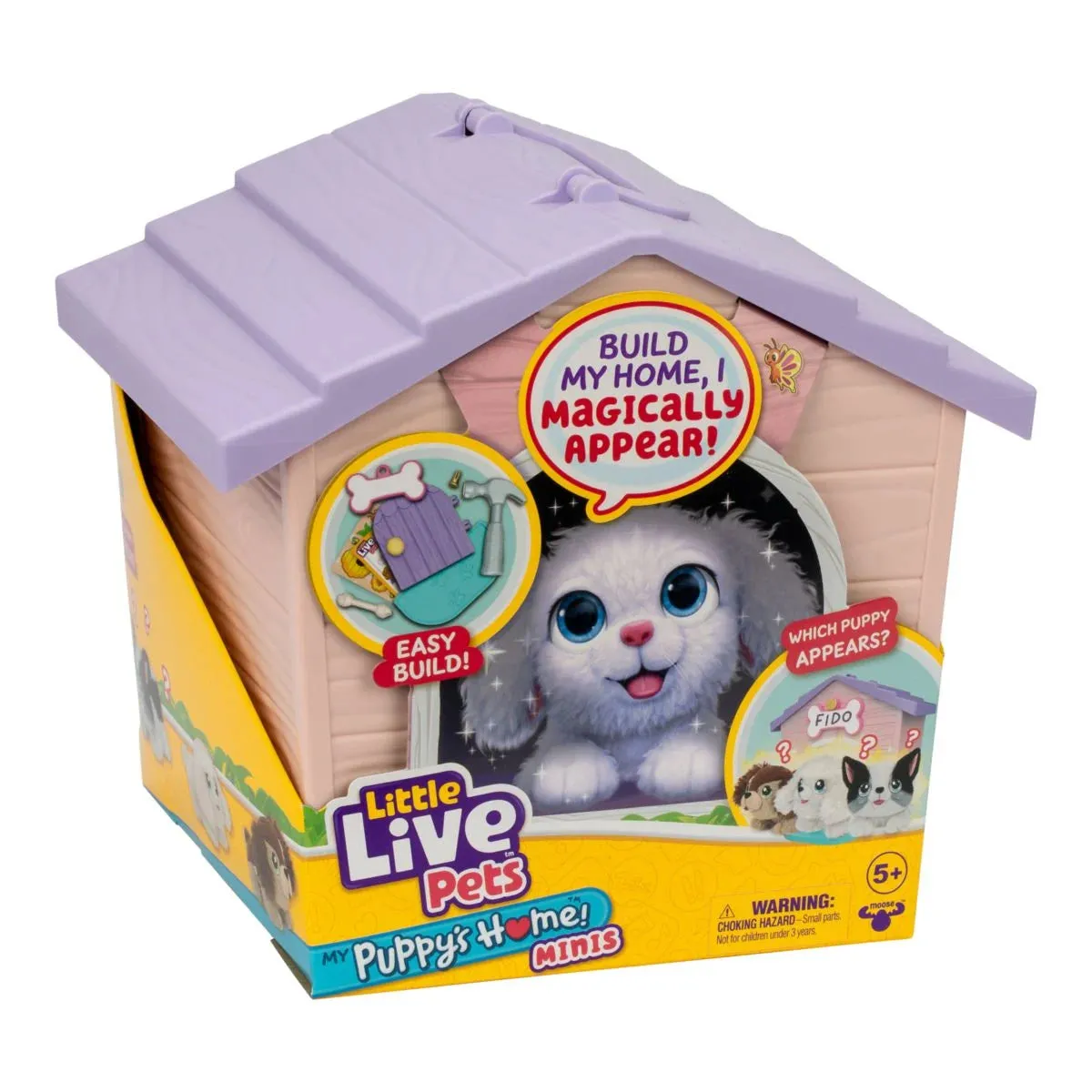 26571 LITTLE LIVE PETS MY PUPPY'S HOME S2 MINI PLAYSET - PINK