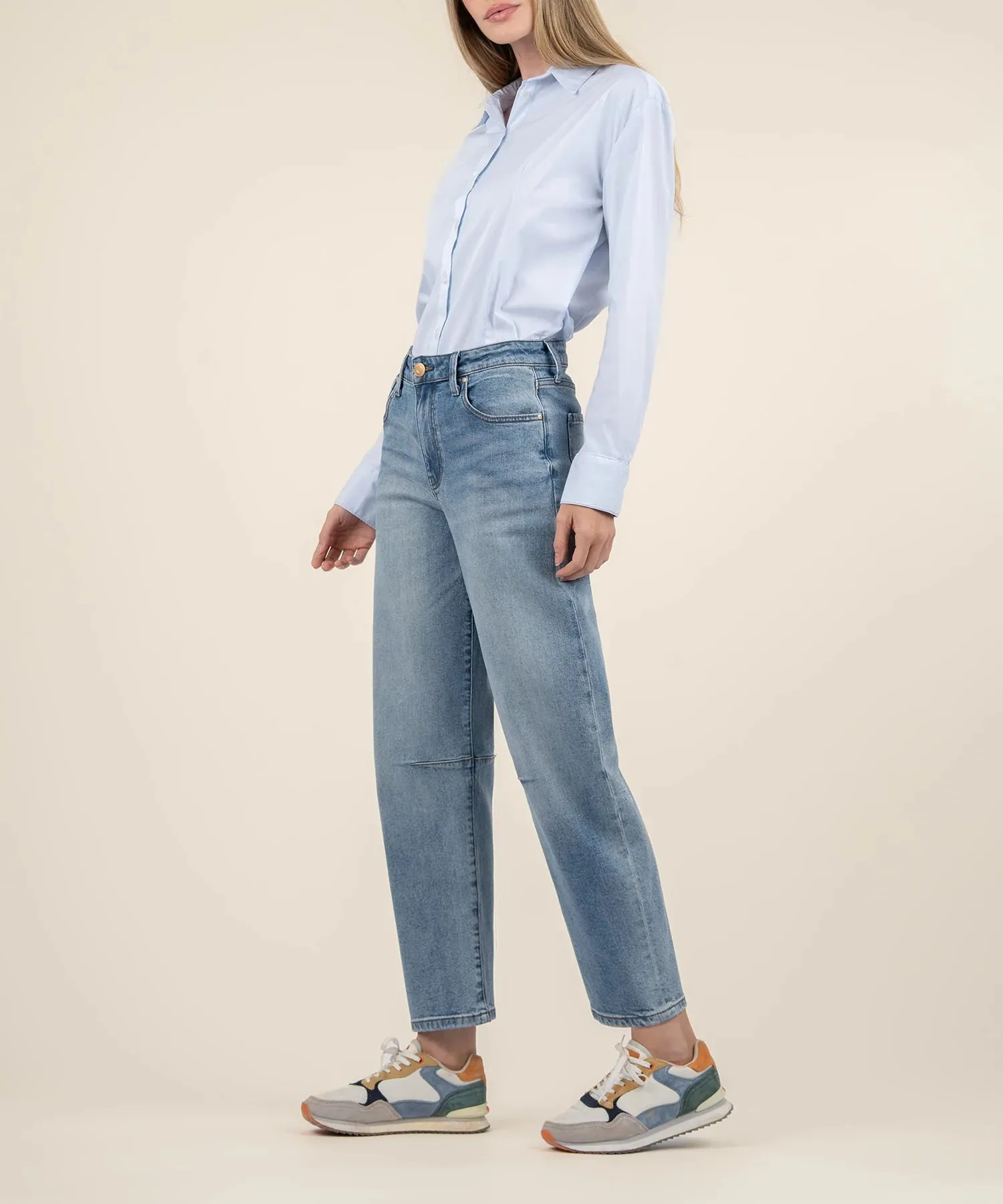 Ashley High Rise Slouchy Barrel [Decency-KP2024MA1]