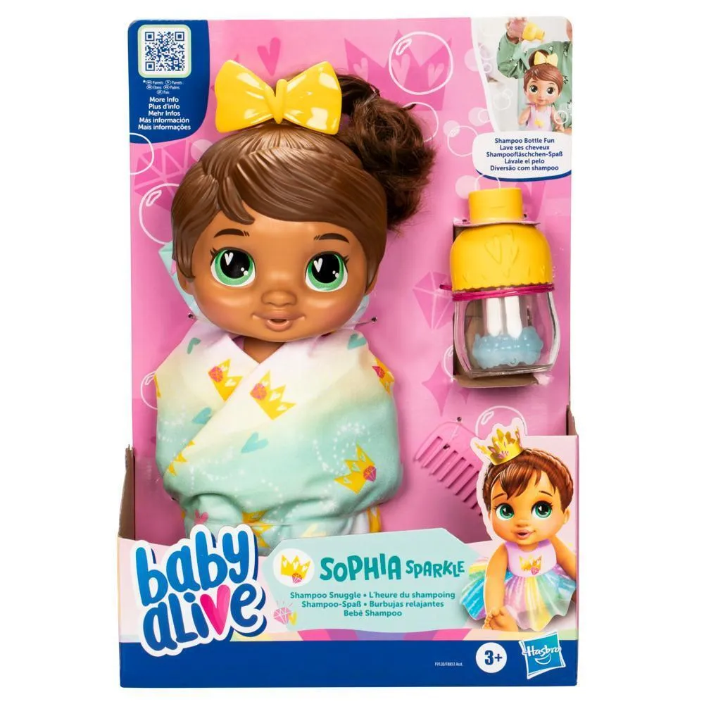 Baby Alive Shampoo Snuggle Sophia Sparkle
