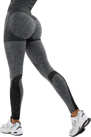 Bona Fide Premium Quality High Waist Seamless Leggings for Women - Workout Butt Lifting Leggings with Tummy Control for Gym