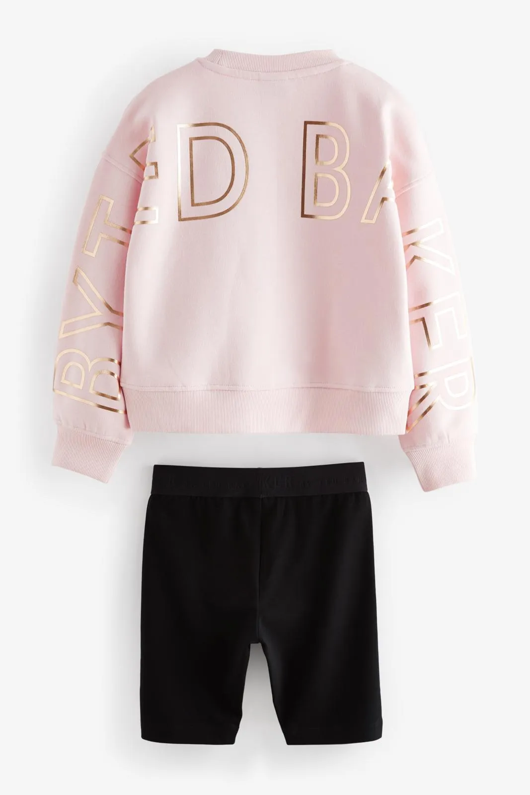 Branded Back 100% Cotton Sweater And Pink