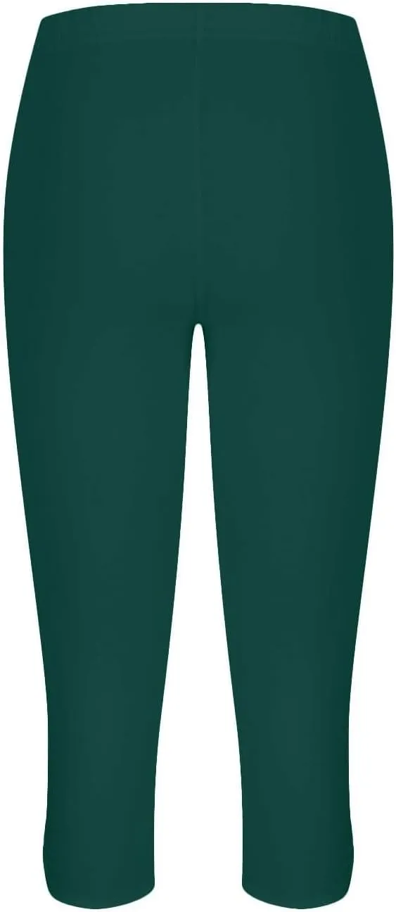 Capri Pants for Women Dressy Casual Summer Capris Knee Length Cropped Legging Trendy Lightweight Ladies Clothing
