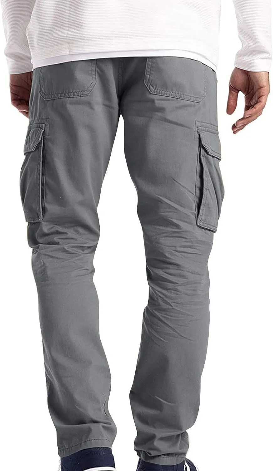 DuDubaby Lounge Pants Men's Sports Casual Jogging Trousers Lightweight Hiking Work Pants Outdoor Pant Workout Pants