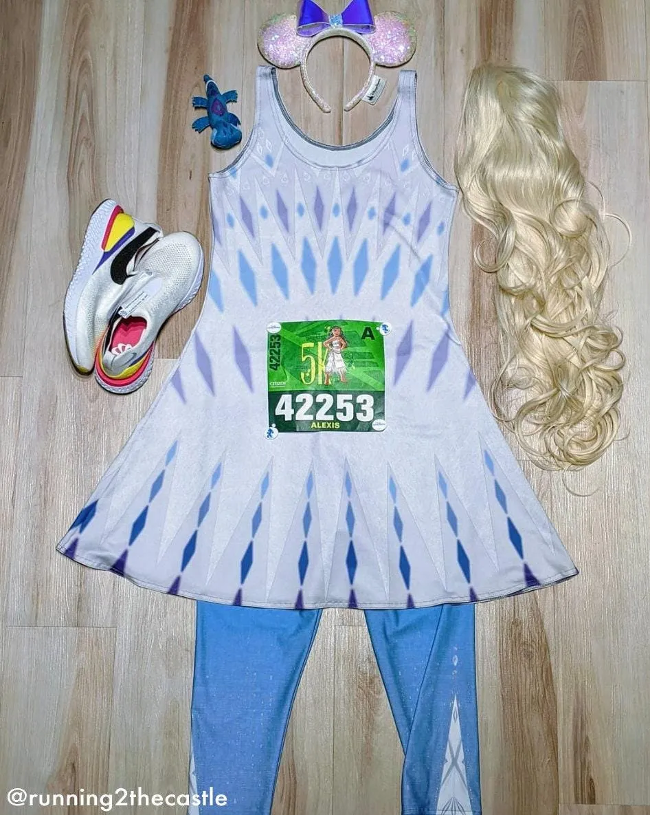 Elsa     Inspired Capri Leggings
