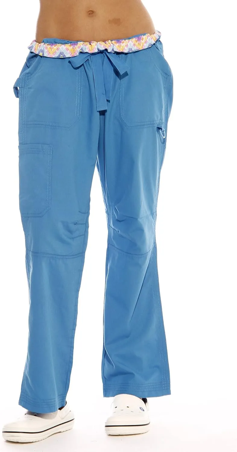 Just Love Womens Utility Solid Scrub Pants