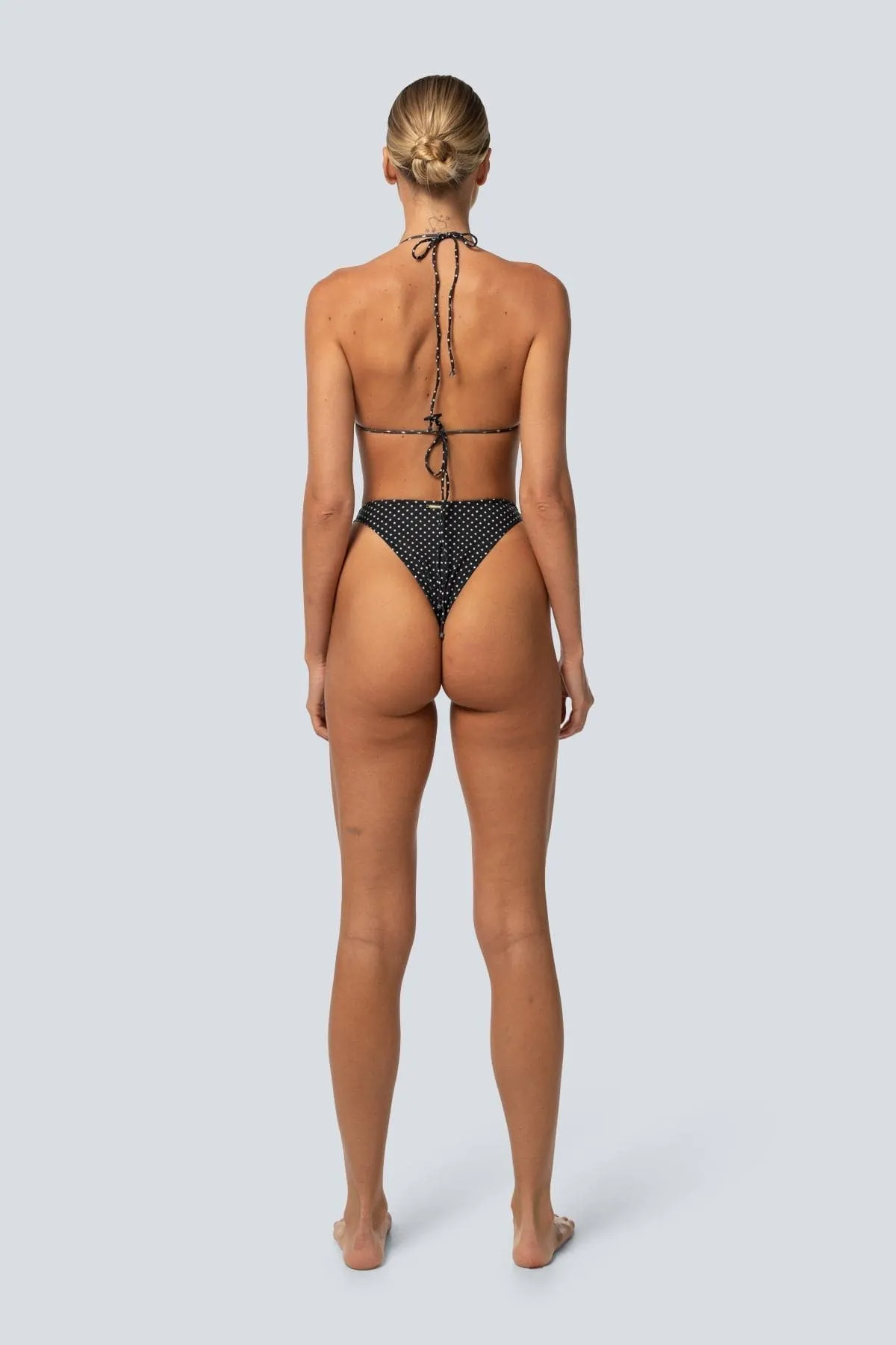LAHANA BILLY HIGH CUT BIKINI BOTTOMS - MIDNIGHT SKY