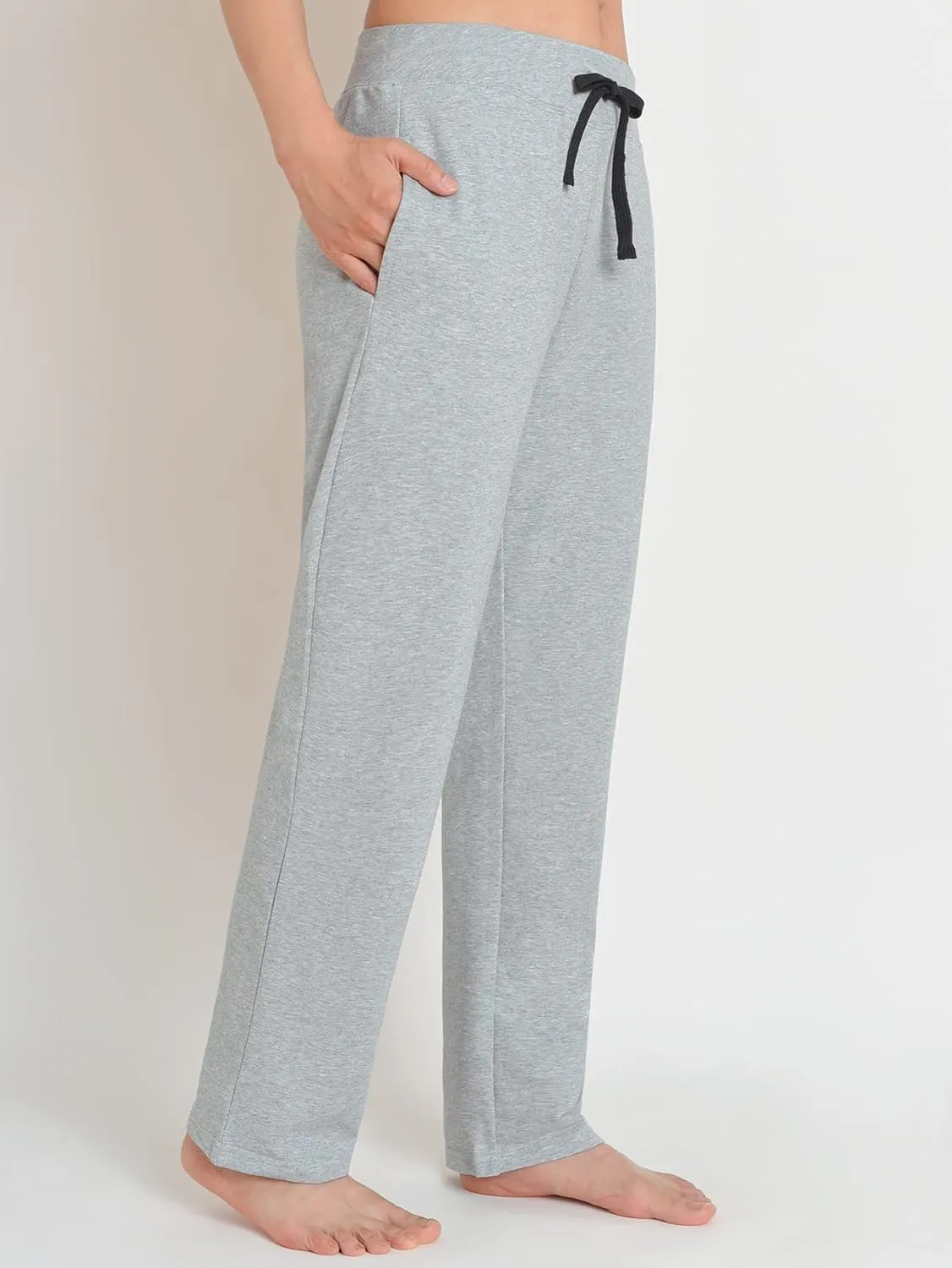 Latuza Women's Petite Cotton Lounge Pants with Pockets