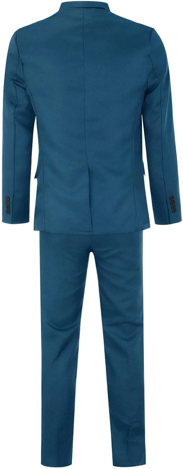 LCMTWX Black Suits For Men Business Wedding Party Jacket Vest & Pants Coat Black Suit Jacket Mens 3 Piece Suit Suits For