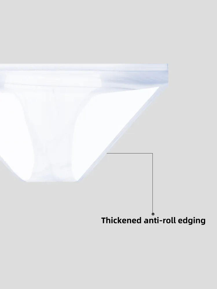 Men's Cartoon High-Cut Triangle Briefs | Breathable Transparent Stylish Underwear