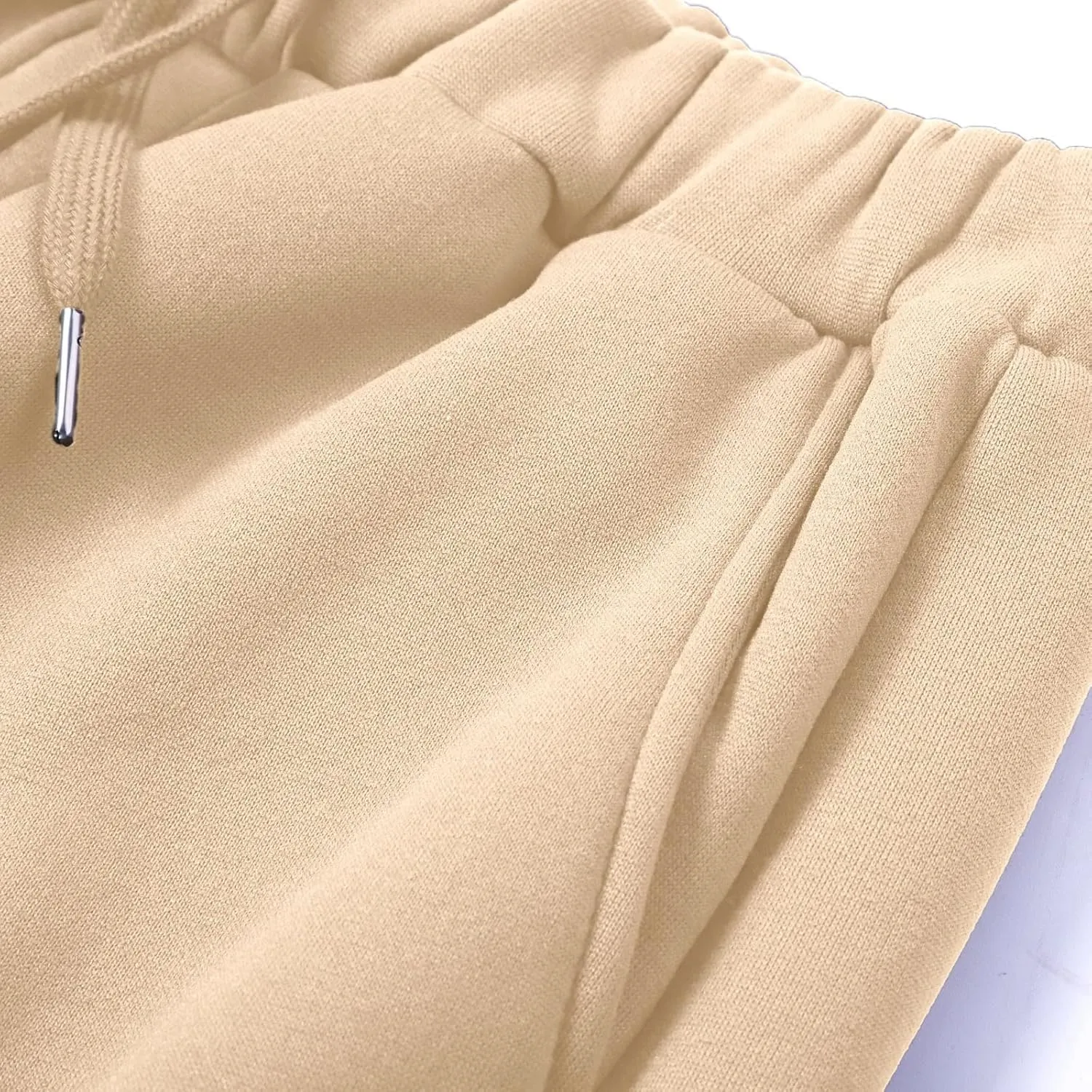 Mens Casual Cotton Sweatpants Solid Color Joggers Lounge Athletic Gym Pants Hiking Hunting Work Trousers