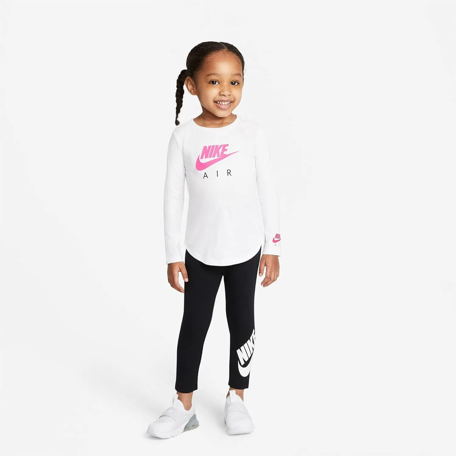 Nike Girls' Sportswear Graphic Leggings