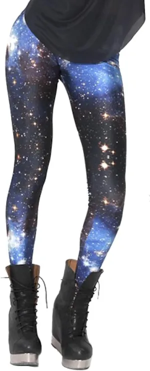 QZUnique Leggings for Women, Halloween Full-Length Printed Legging Footless Elastic Yoga Pants, Regular and Plus Size