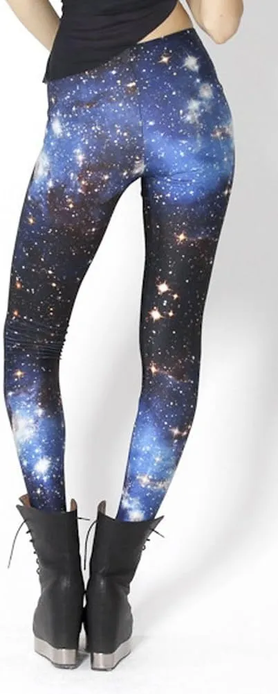 QZUnique Leggings for Women, Halloween Full-Length Printed Legging Footless Elastic Yoga Pants, Regular and Plus Size