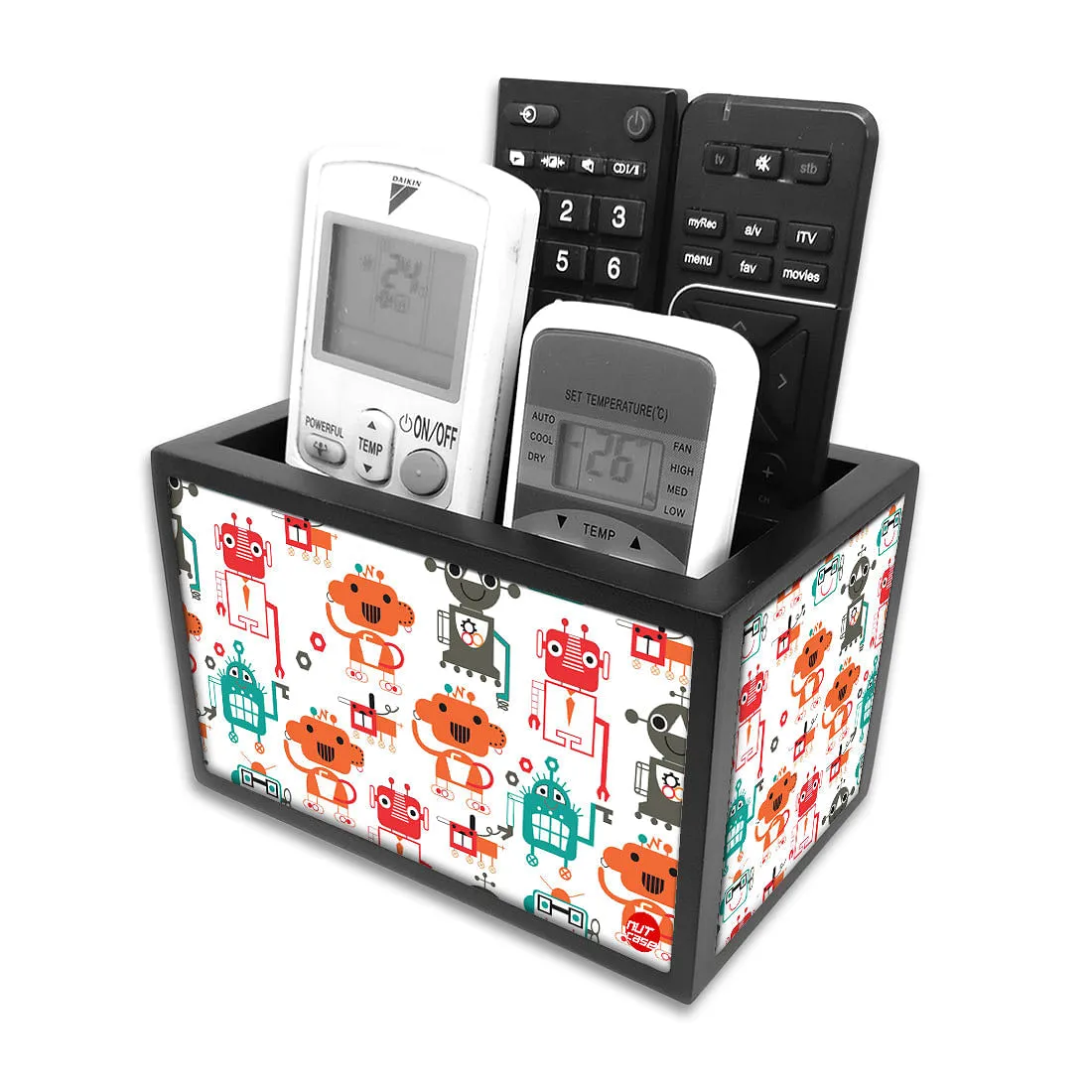 Remote Control Stand Holder Organizer For TV / AC Remotes -  Robots