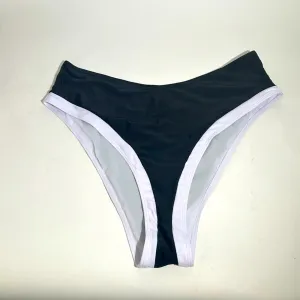Sexy High Cut Plus Size Bikini Bottom