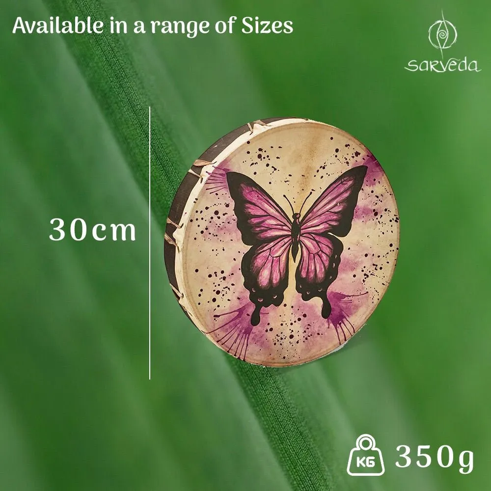 Shamanic Drums Butterfly- 30 cms