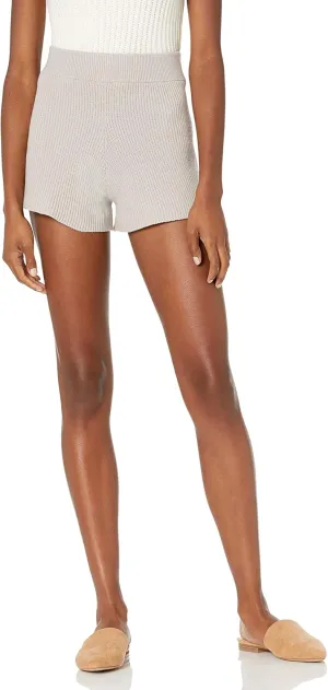 The Drop Women's Faith Pull-on Ribbed Sweater Short