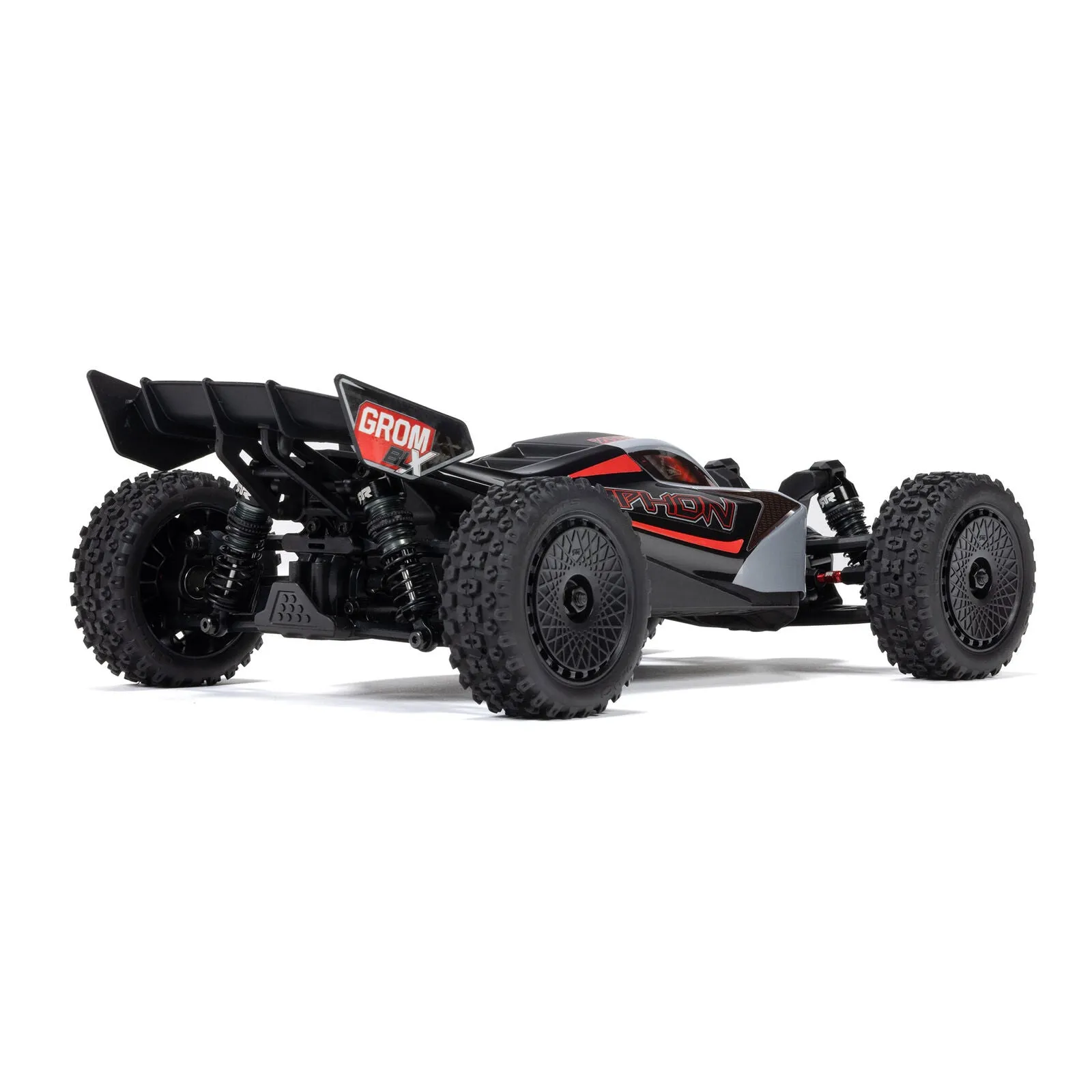 TYPHON GROM 223S BLX Brushless 4X4 Small Scale Buggy RTR, Silver No Battery or Charger