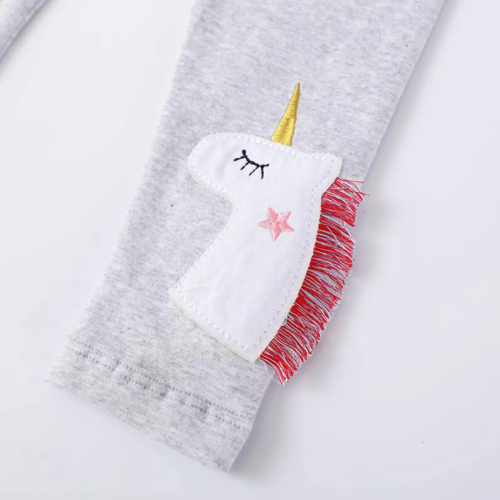 Unicorn Stars Cartoon Skinny Leggings