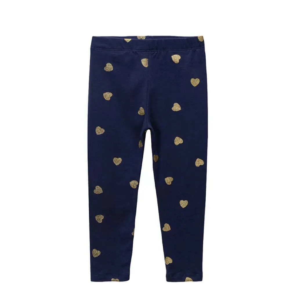 Unicorn Stars Cartoon Skinny Leggings