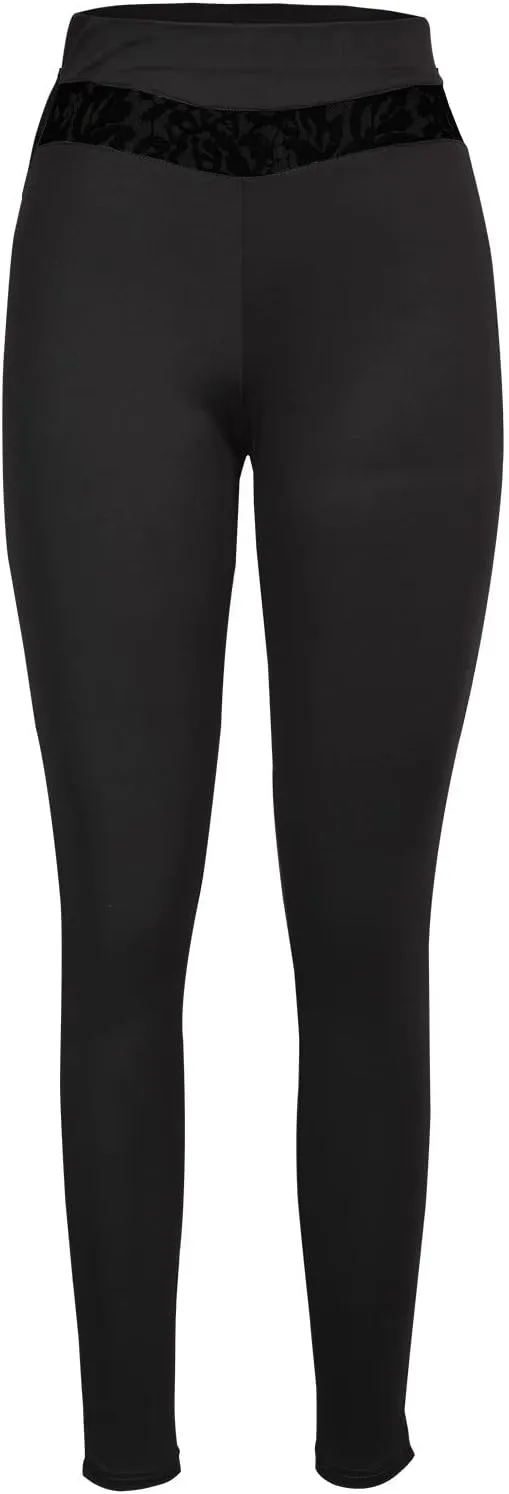Womens High Waisted Leggings Casual Sexy Comfy Side Lace Mesh Sheer Tummy Control Stretchy Fitness Yoga Tights Pants