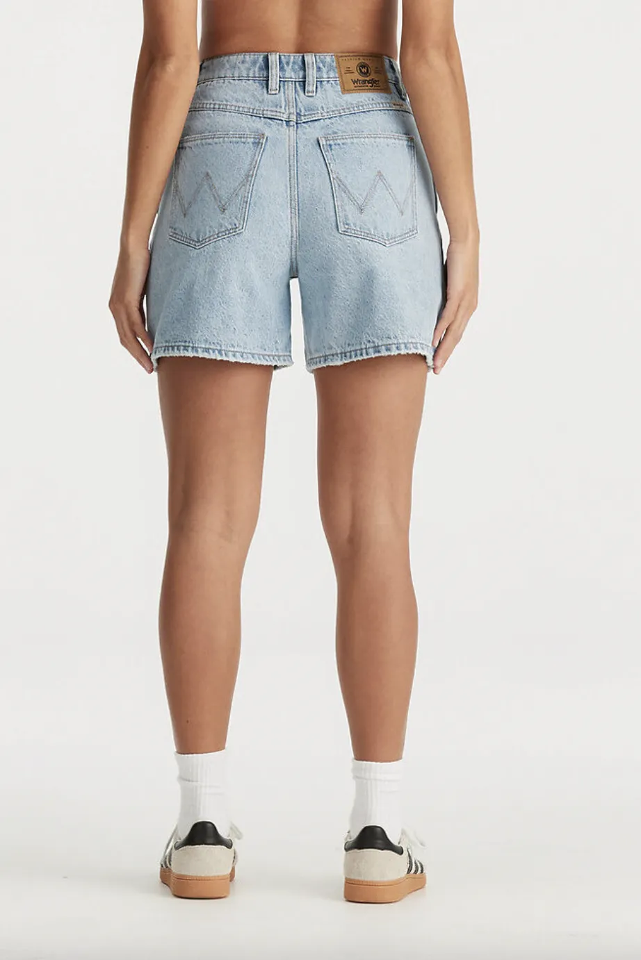 WRANGLER HI A-LINE SHORT - CELESTIAL BLUE