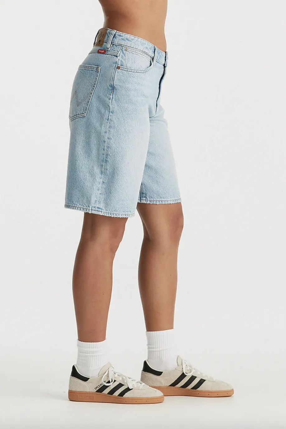 WRANGLER MID FARRAH BAGGY SHORT - 85 FADE